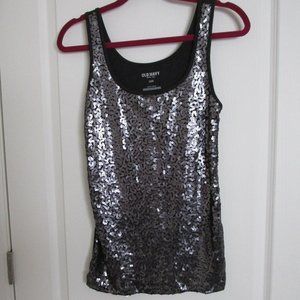 Old Navy sequin embroidered front tank top